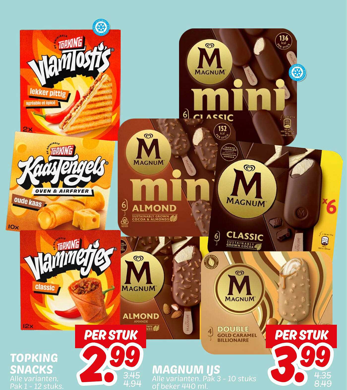TOPKING SNACKS en MAGNUM IJS