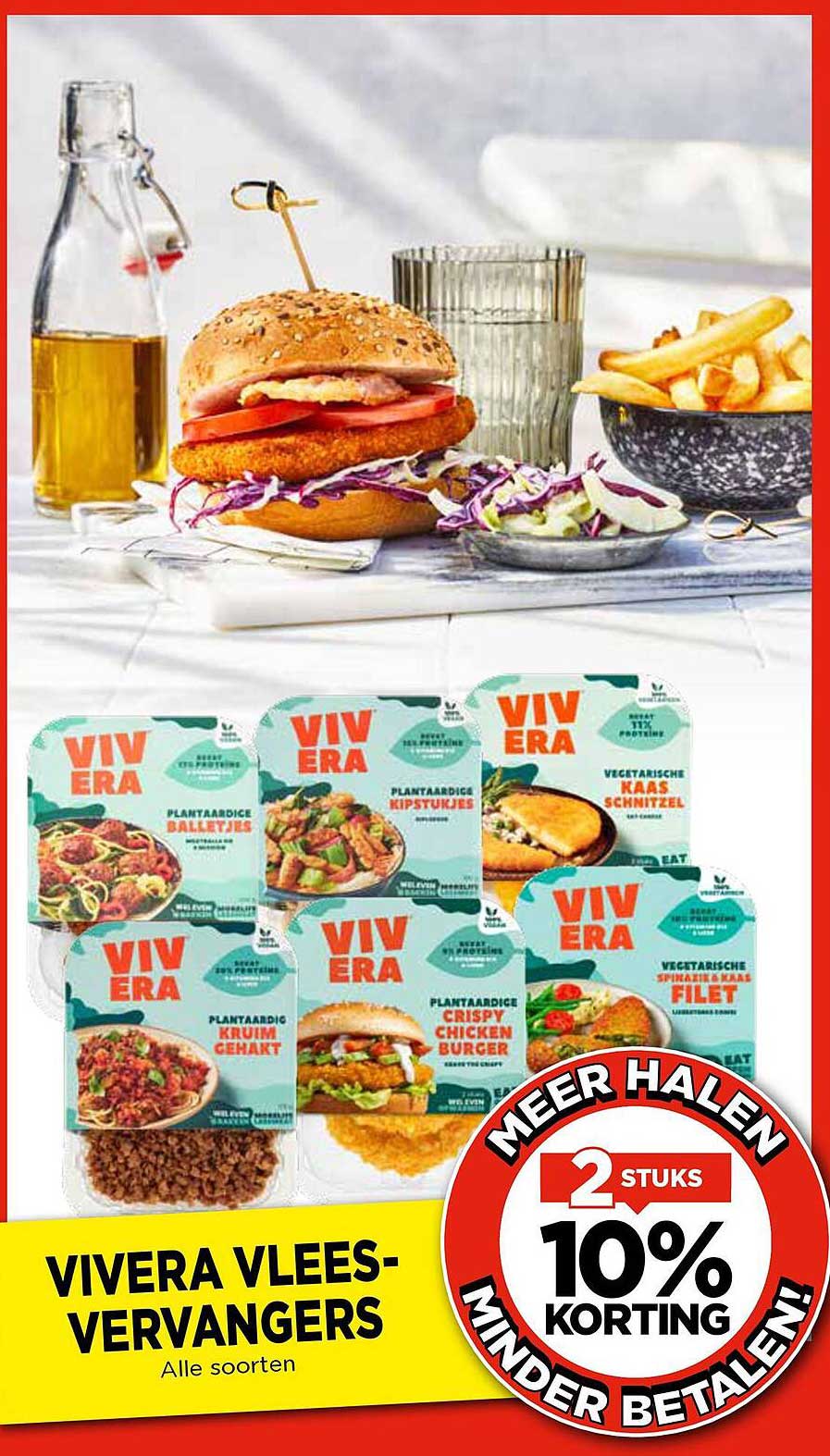 VIVERA VLEESVERVANGERS Alle soorten