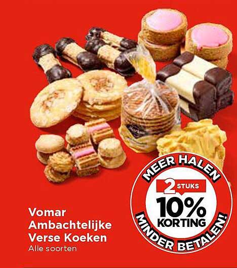 Vomar Ambachtelijke Verse Koeken