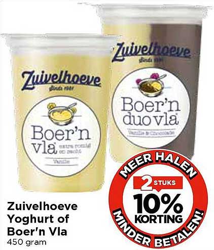 Zuivelhoeve Yoghurt of Boer’n Vla