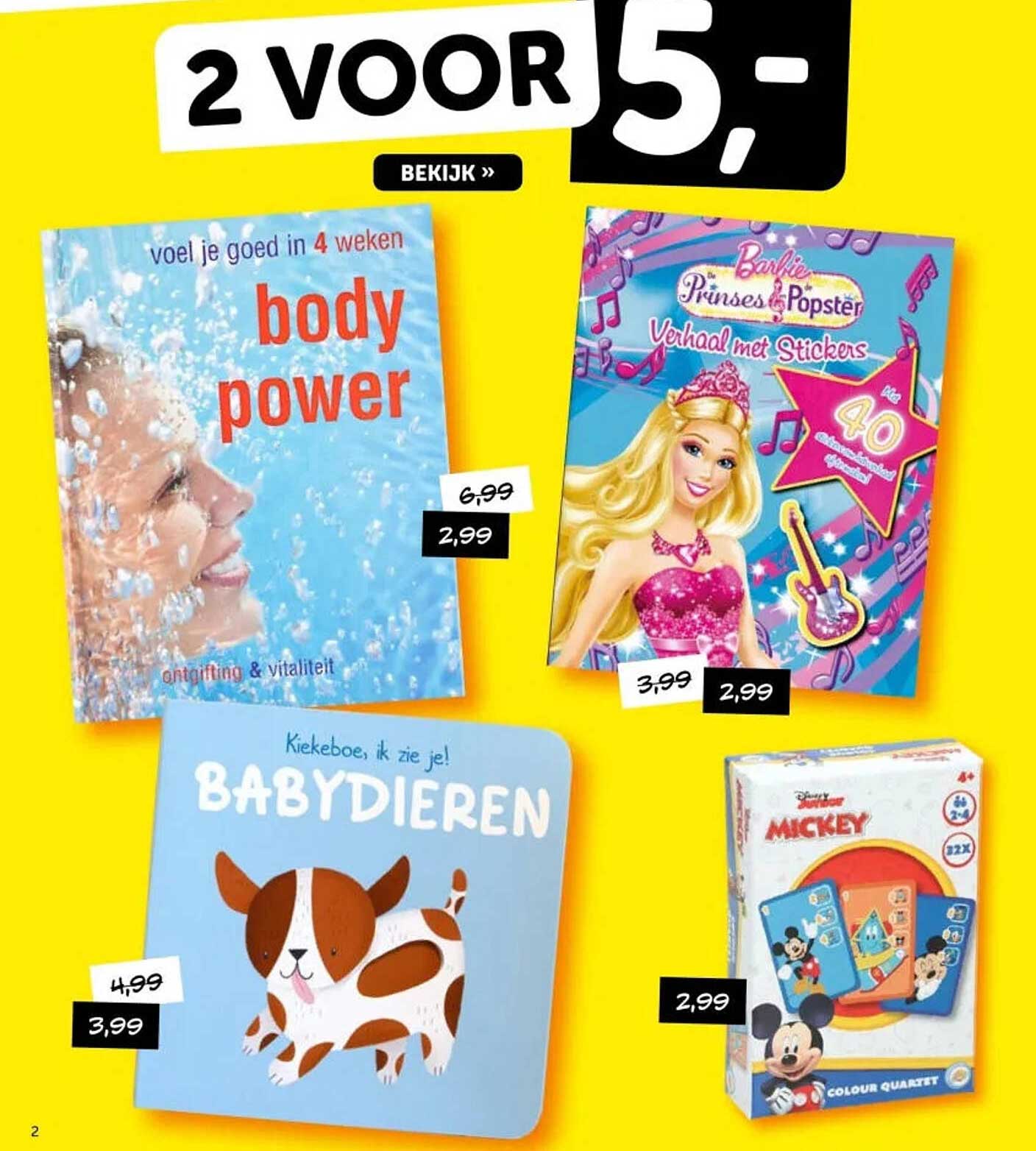 2 voor 5,-