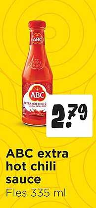 ABC extra hot chili sauce