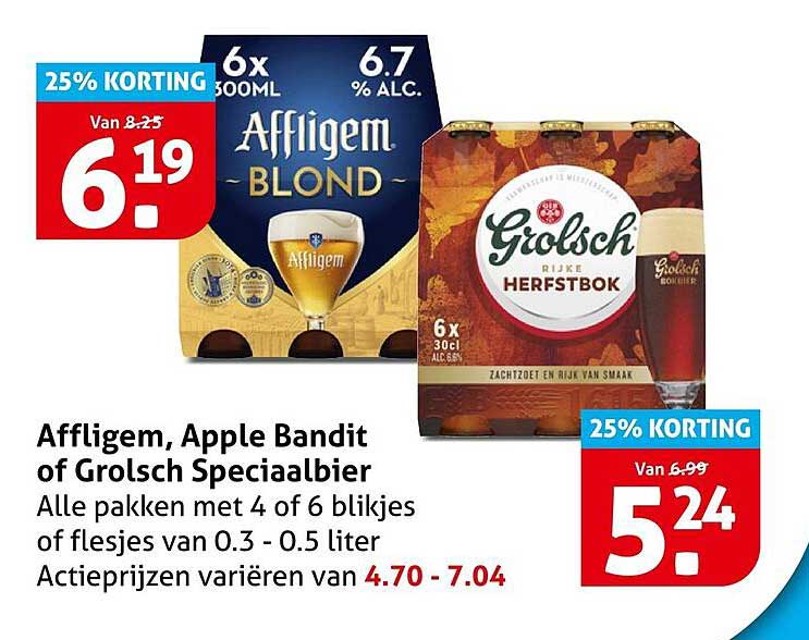 Affligem, Apple Bandit of Grolsch Speciaalbier