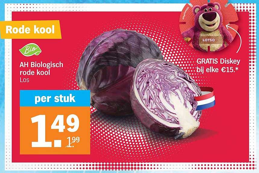 AH Biologisch rode kool
