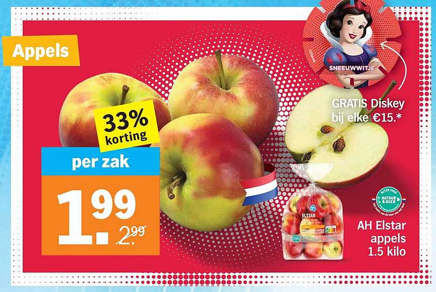 AH Elstar appels 1.5 kilo