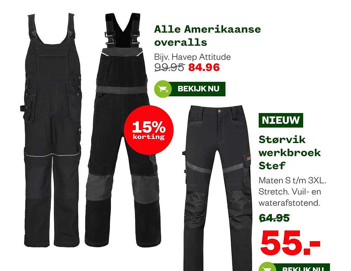Alle Amerikaanse overalls