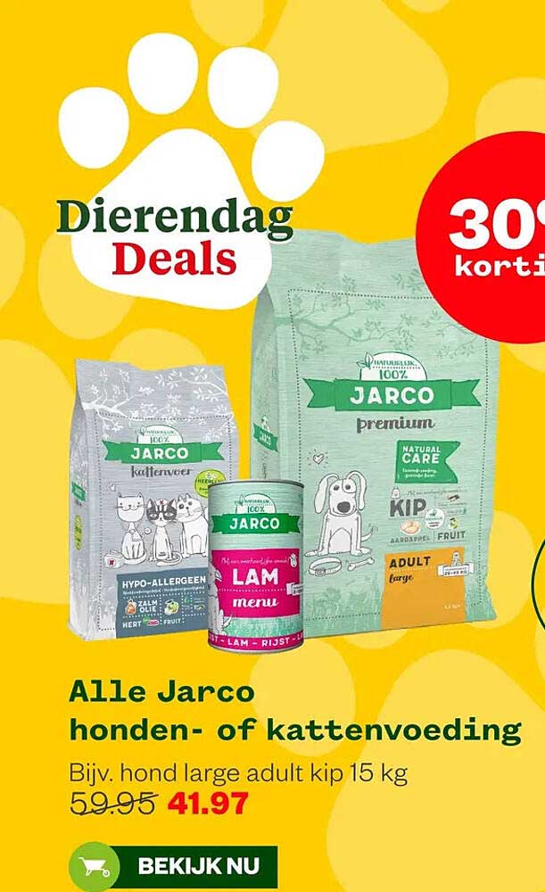 Alle Jarco honden- of kattenvoeding