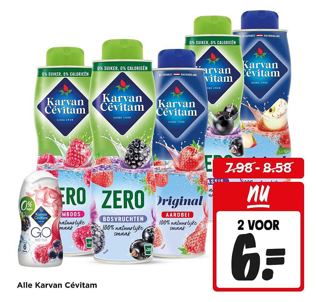 Alle Karvan Cévitam 2 voor 6: