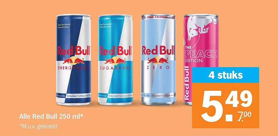 Alle Red Bull 250 ml*