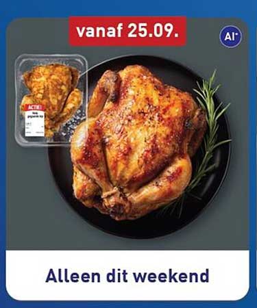 Alleen dit weekend