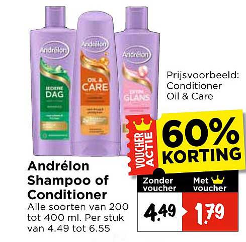 Andrélon Shampoo of Conditioner
