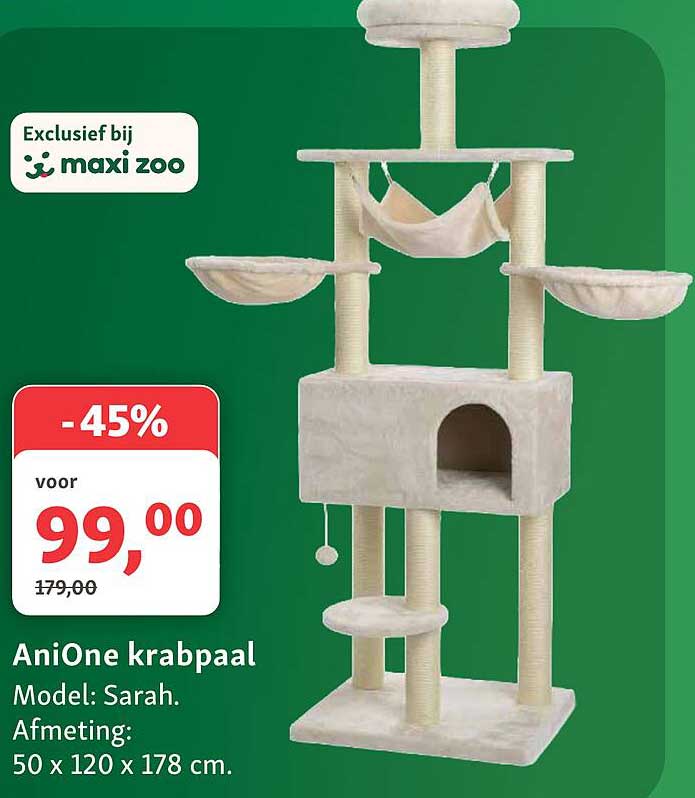 AniOne krabpaal