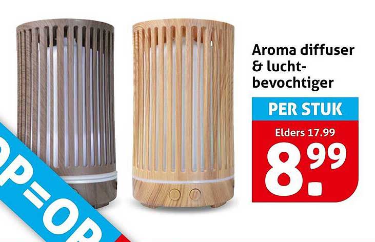 Aroma diffuser & lucht-bevochtiger