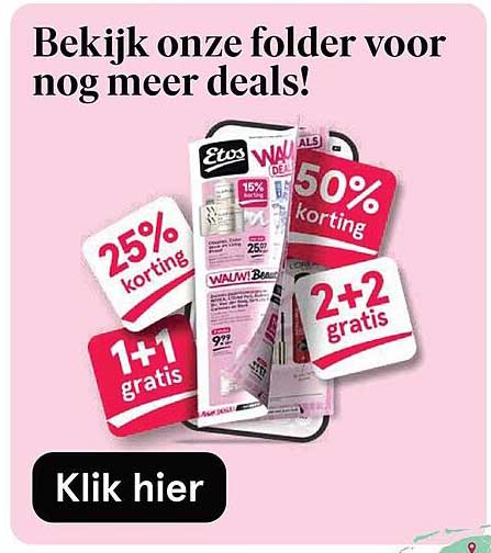 Bekijk onze folder voor nog meer deals!