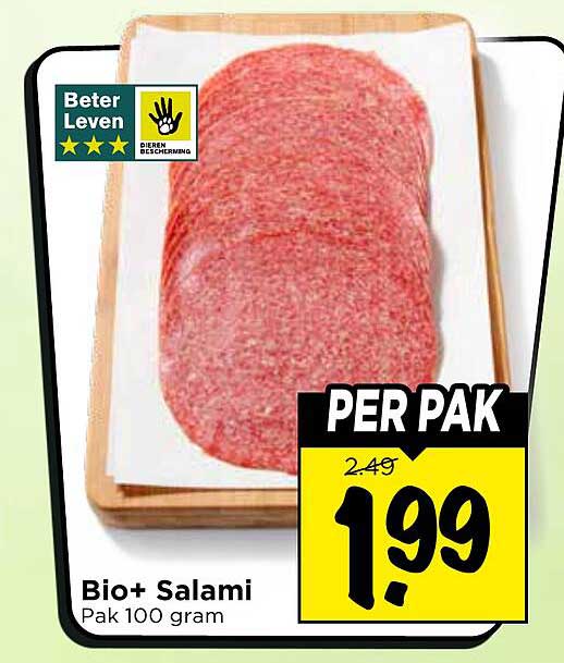 Bio+ Salami Pak 100 gram