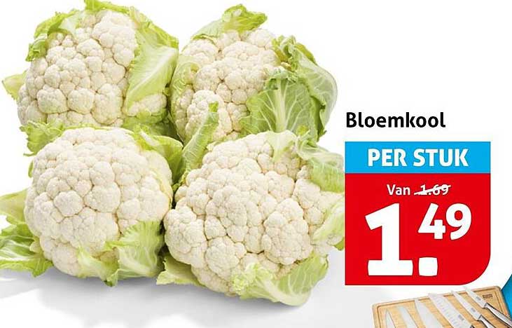 Bloemkool PER STUK