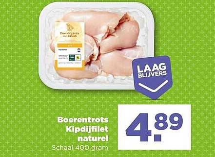 Boerentrots Kipdijfilet naturel