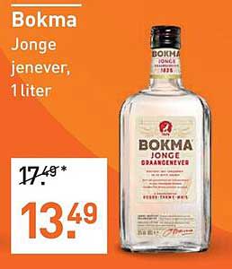 Bokma Jonge jenever, 1 liter