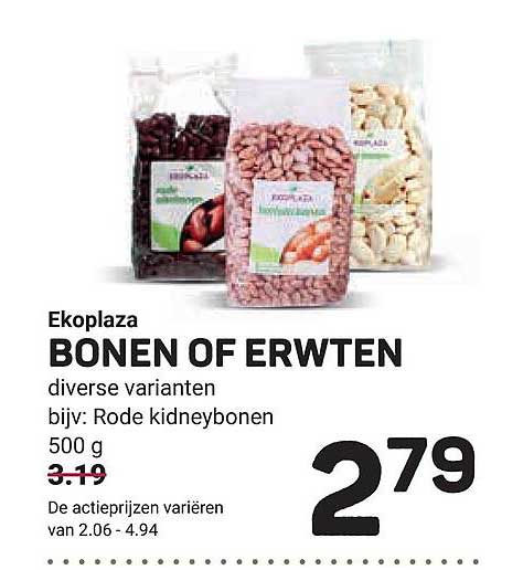 BONEN OF ERWTEN