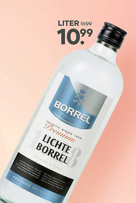 BORREL Lichte Borrel Liter