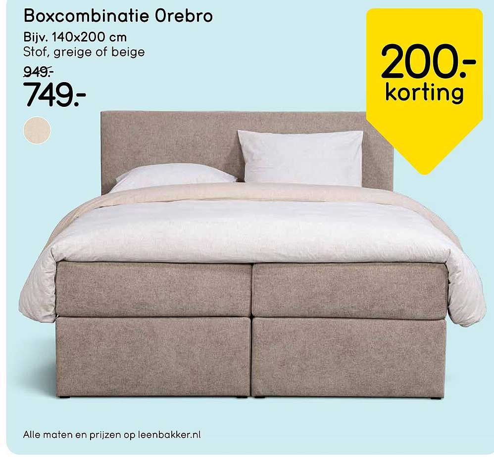 Boxcombinatie Orebro