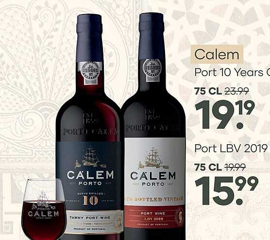 Calem Port 10 Years O 75 CL