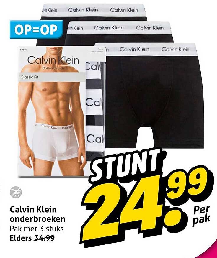 Calvin Klein onderbroeken