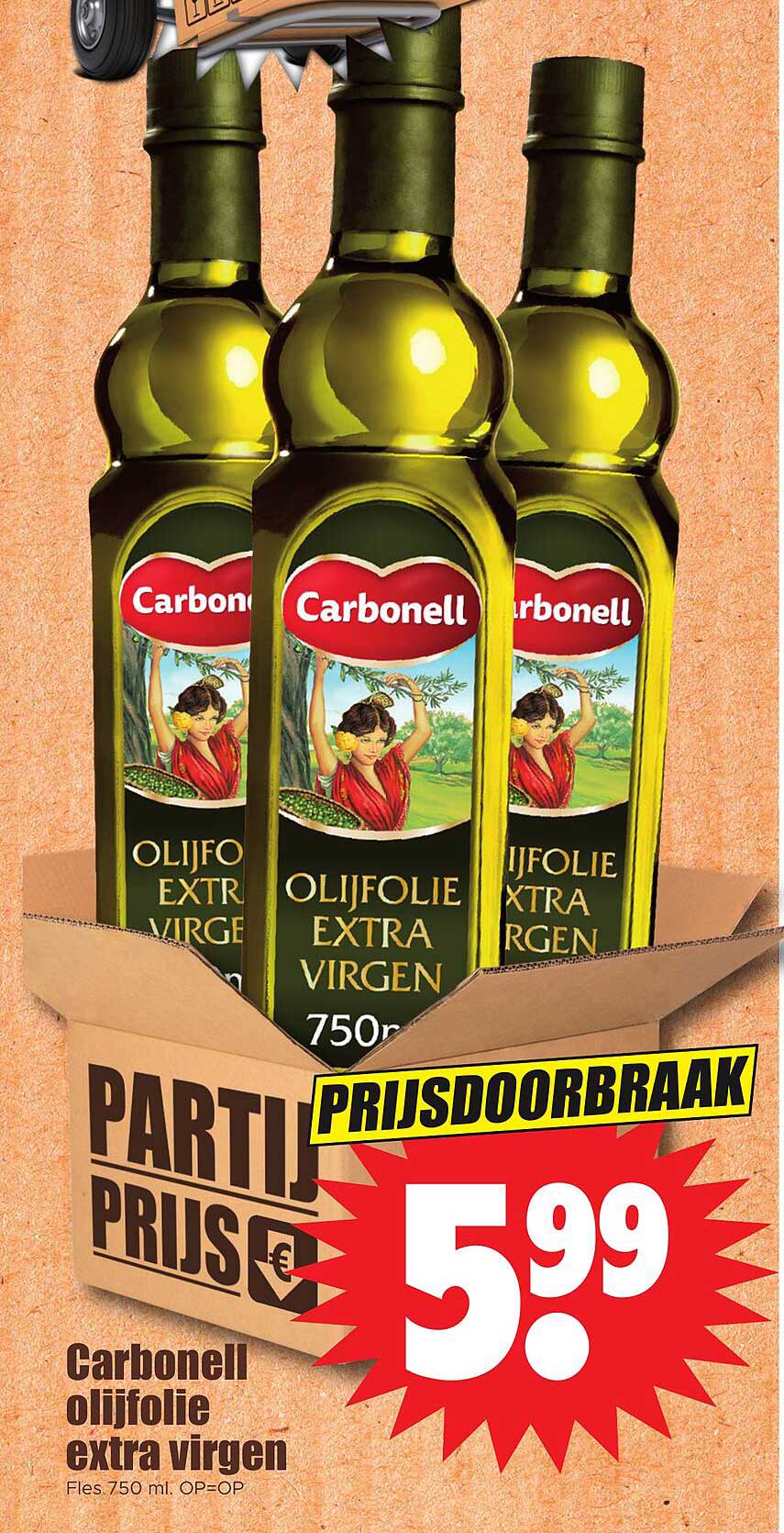 Carbonell olijfolie extra virgen