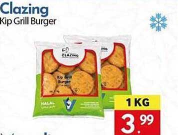 Clazing Kip Grill Burger