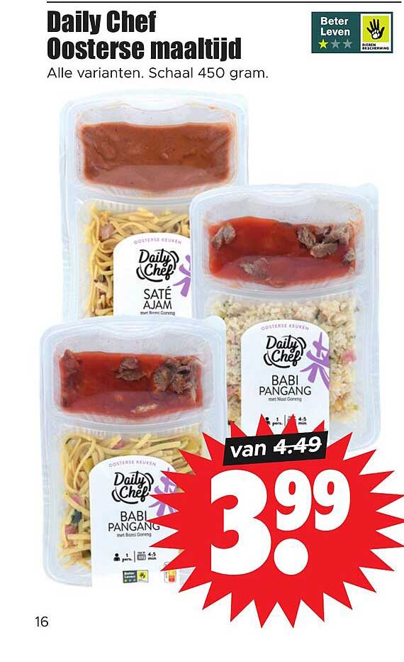 Daily Chef Oosterse maaltijd