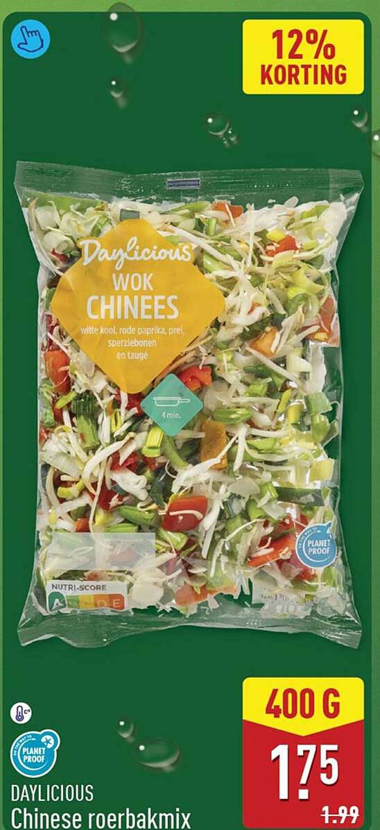 Daylicious Chinese roerbakmix 12% korting