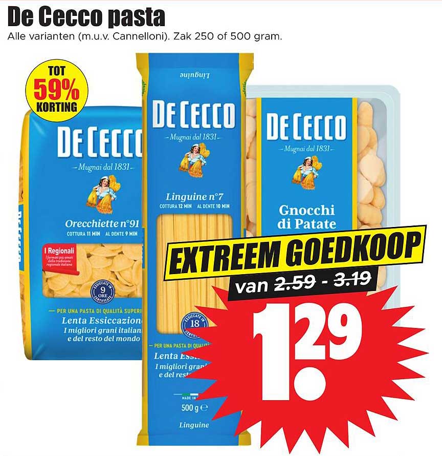 De Cecco pasta
