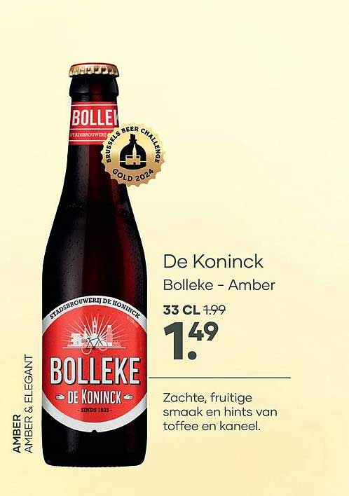 De Koninck Bolleke - Amber