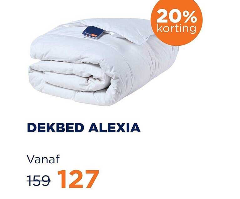 DEKBED ALEXIA 20% korting