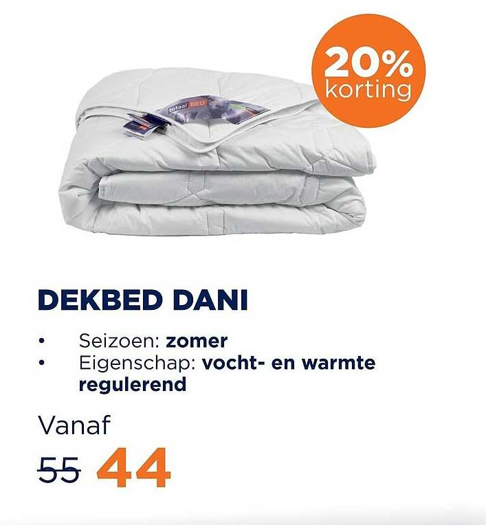 DEKBED DANI 20% korting