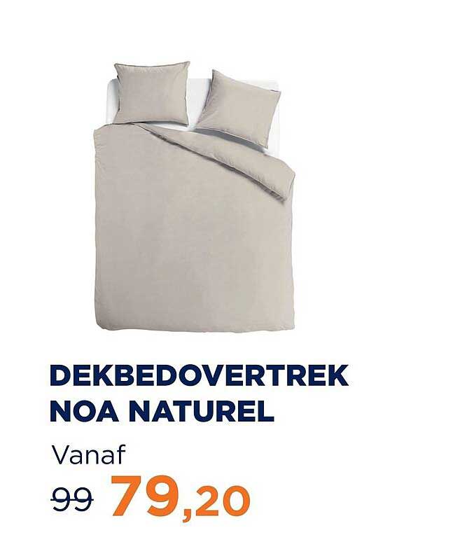 DEKBEDOVERTREK NOA NATUREL