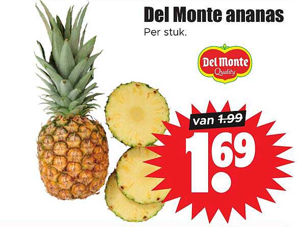 Del Monte ananas