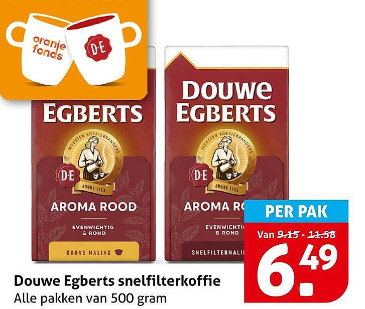 Douwe Egberts snelfilterkoffie