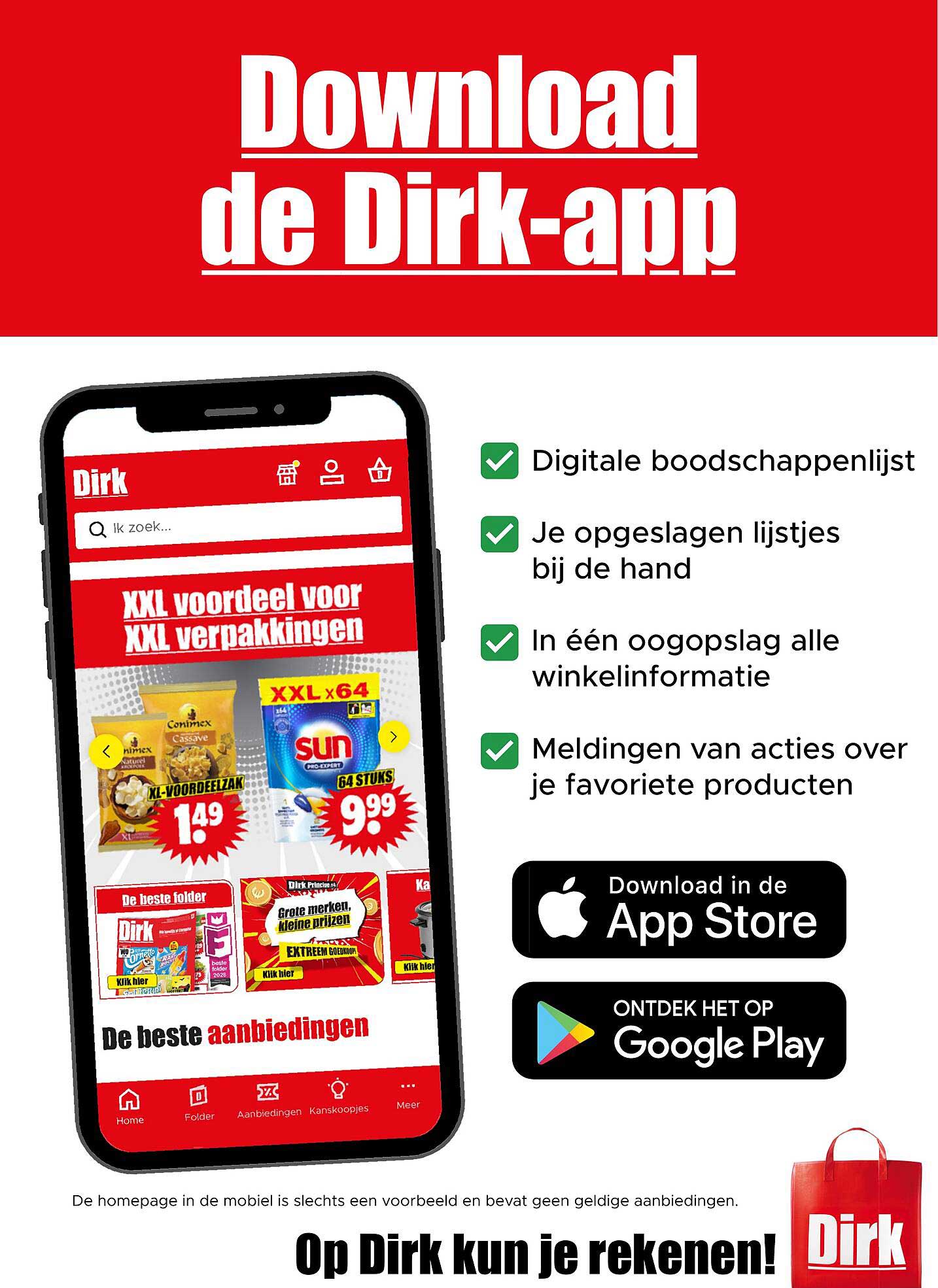 Download de Dirk-app