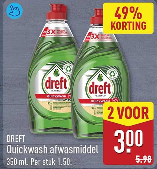 Dreft Quickwash afwasmiddel