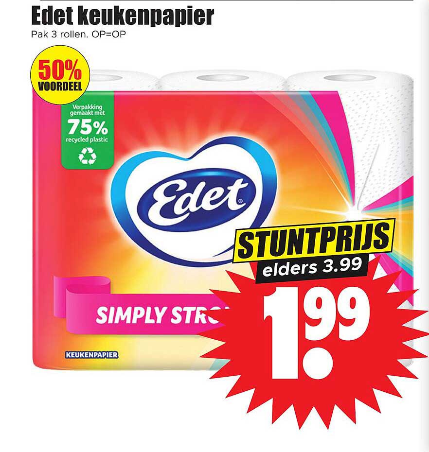 Edet keukenpapier