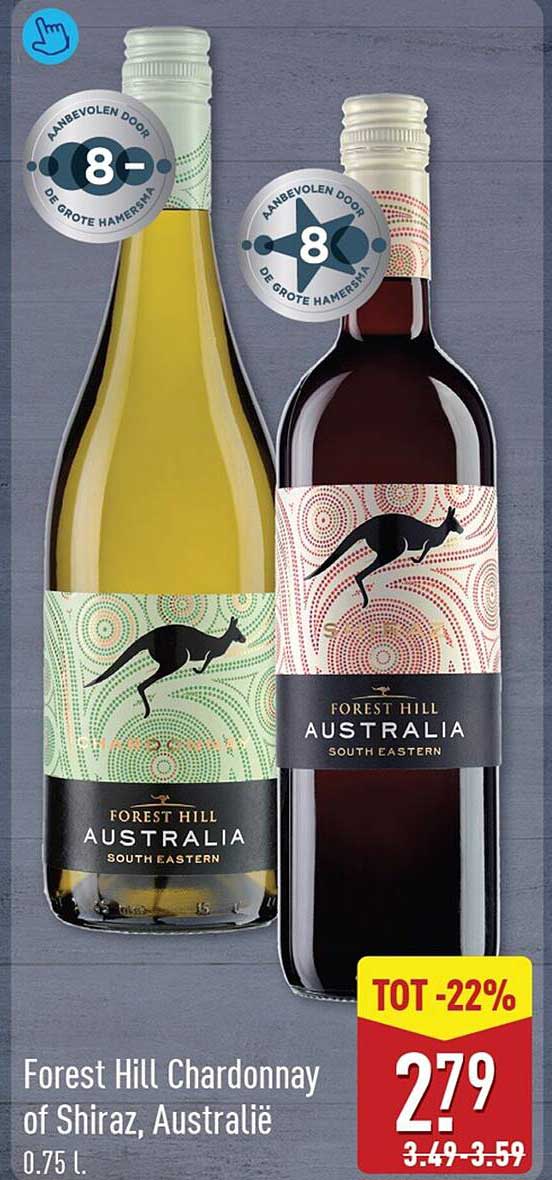 Forest Hill Chardonnay of Shiraz, Australië