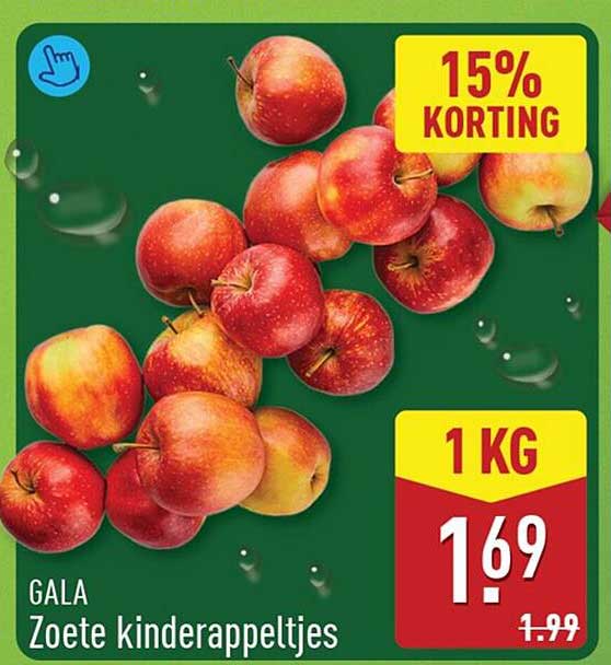 GALA Zoete kinderappeltjes 15% KORTING