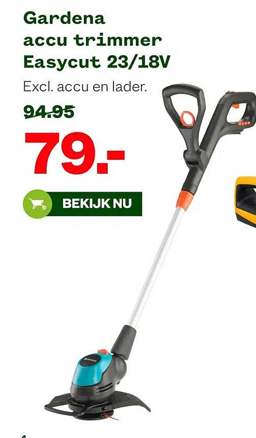 Gardena accu trimmer Easycut 23/18V