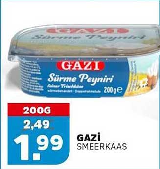 GAZI SMEERKAAS