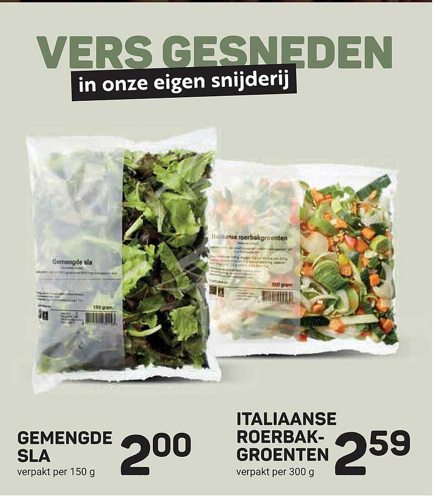 Gemengde sla