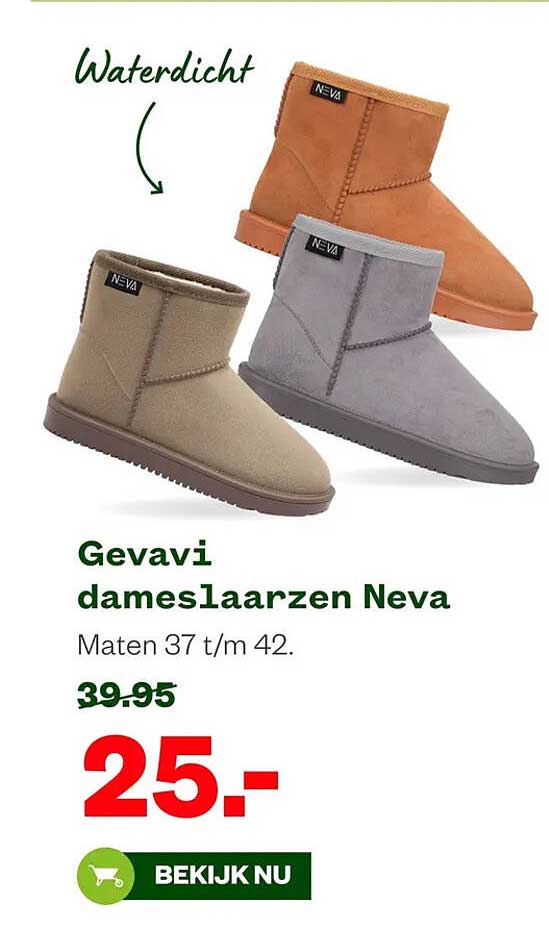 Gevavi damesslaarzen Neva