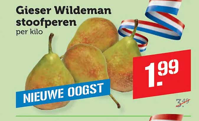 Gieser Wildeman stoofperen per kilo NIEUWE OOGST