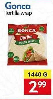 Gonca Tortilla wrap