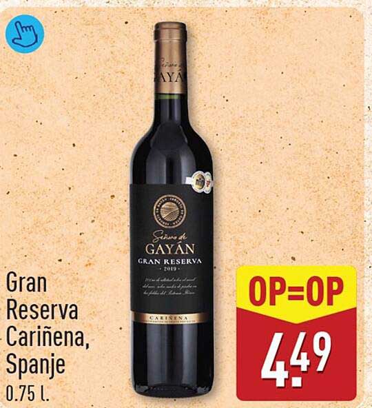 Gran Reserva Cariñena, Spanje 0.75 l.